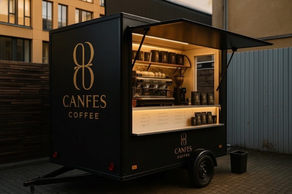 Der Canfes Coffee Mobile Container